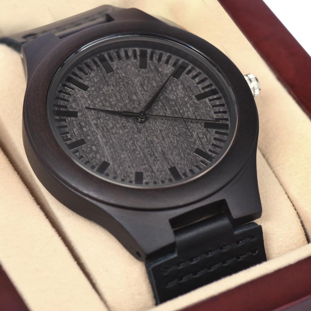 Wood Watch Gift for Son from Parents