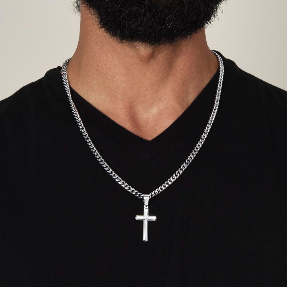 Police Cross Necklace