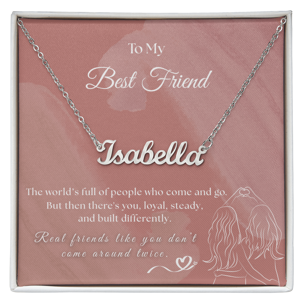 Personalize Friend's Name Necklace