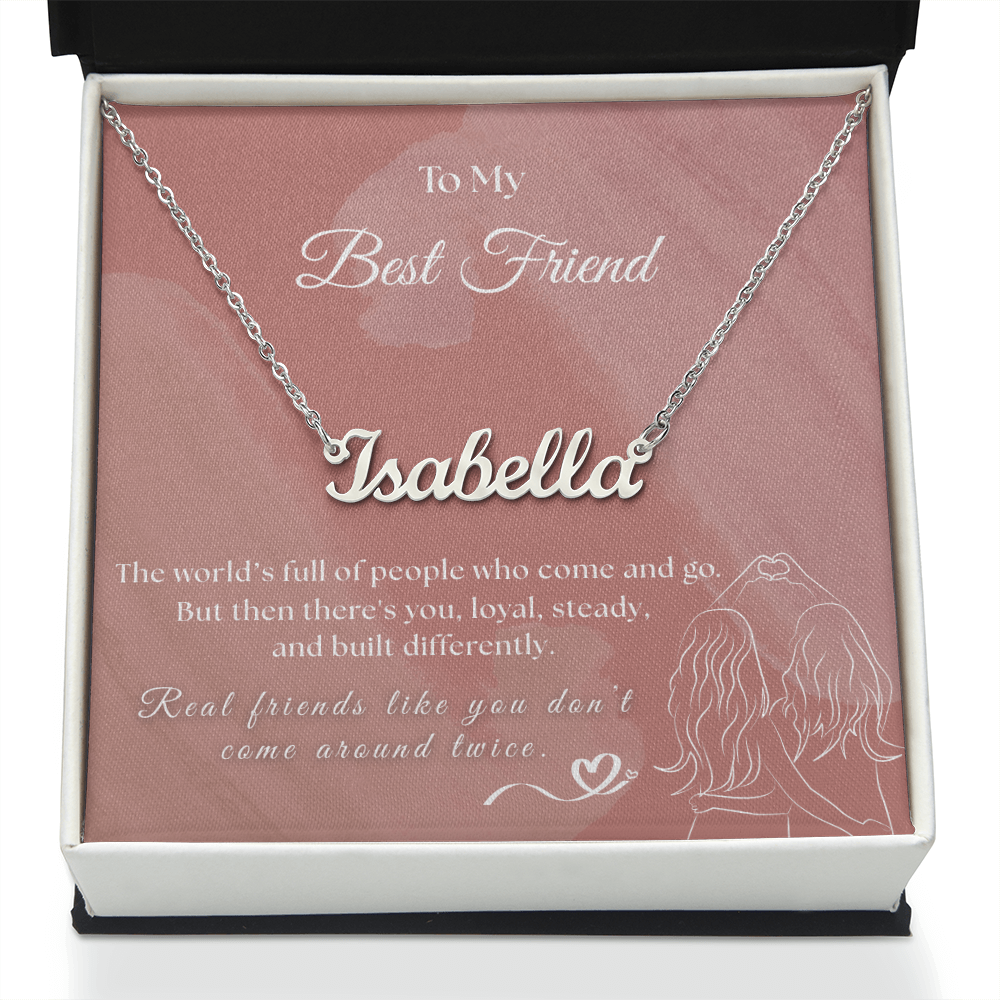 Personalize Friend's Name Necklace
