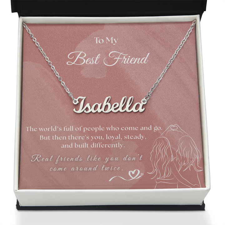 Personalize Friend's Name Necklace