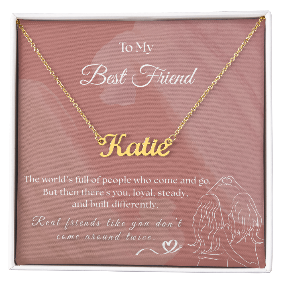 Personalize Friend's Name Necklace