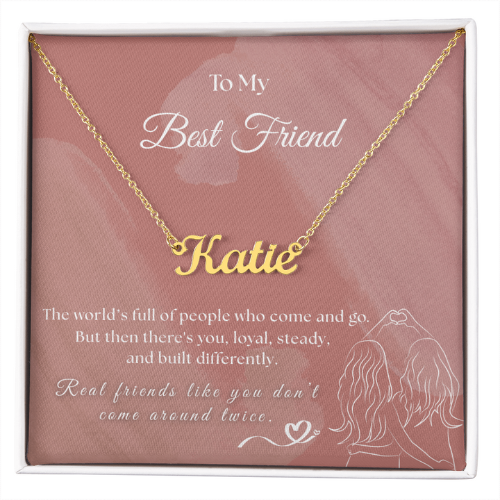 Personalize Friend's Name Necklace