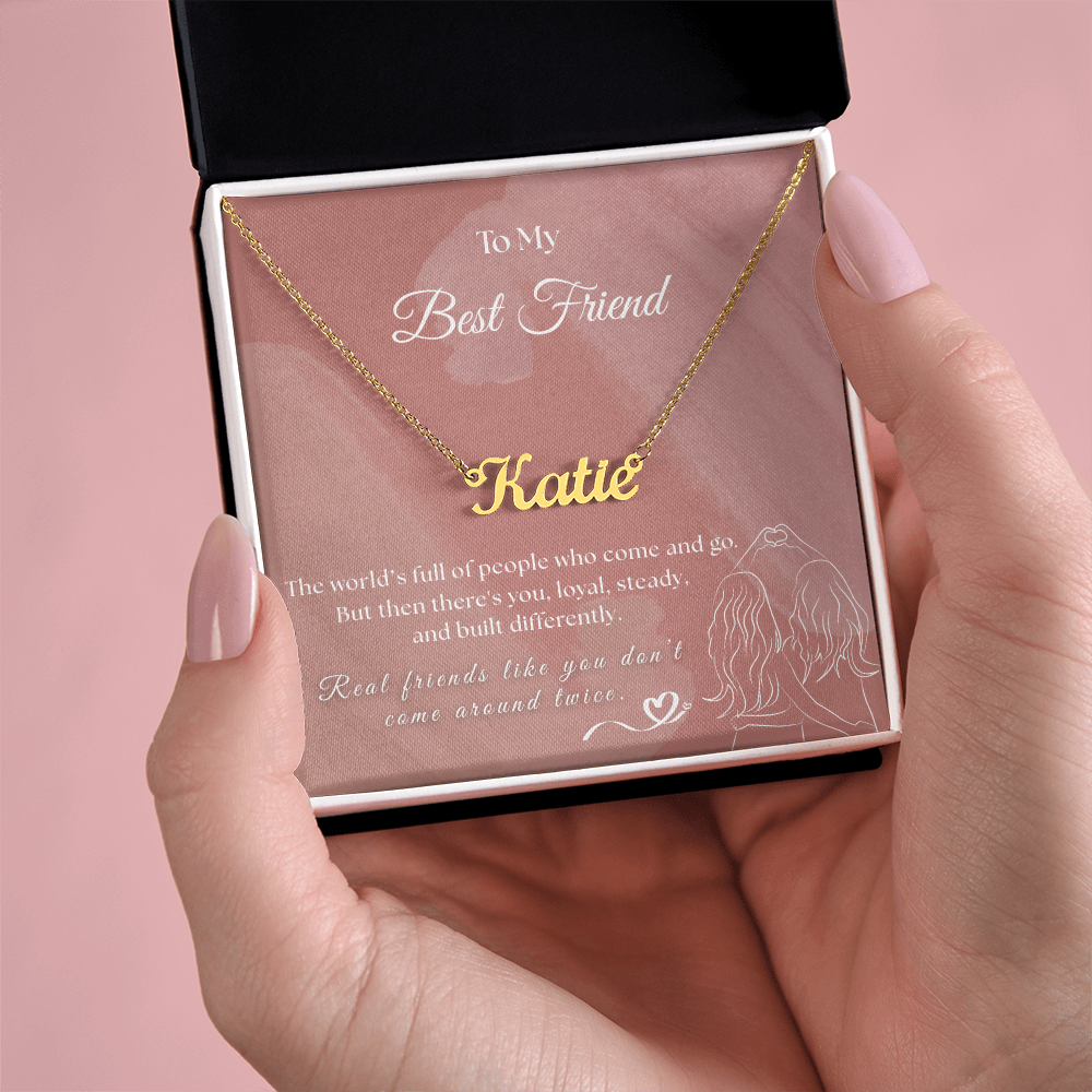 Personalize Friend's Name Necklace