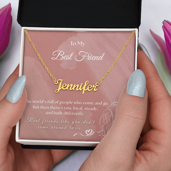 Personalize Friend's Name Necklace