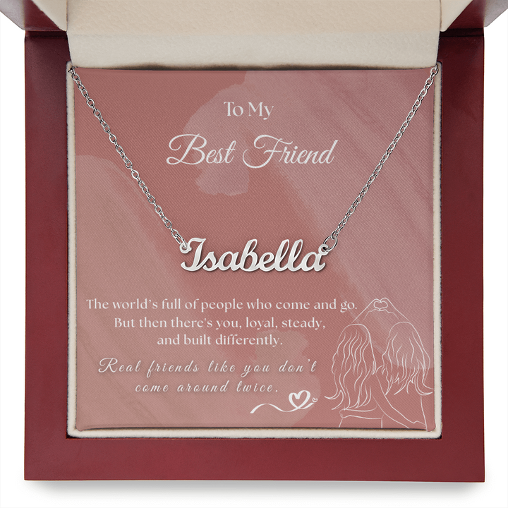 Personalize Friend's Name Necklace