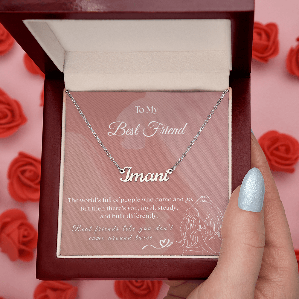 Personalize Friend's Name Necklace