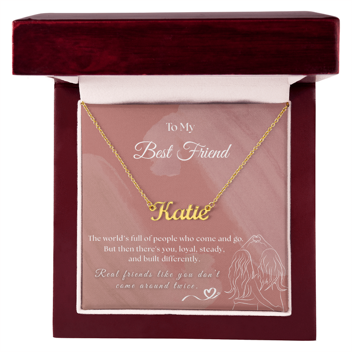 Personalize Friend's Name Necklace