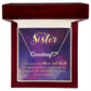Personalized Sister's Name Necklace – Moon & Back