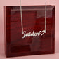 Necklace with Heart Pendant – Romantic Gift for Wife/Girlfriend