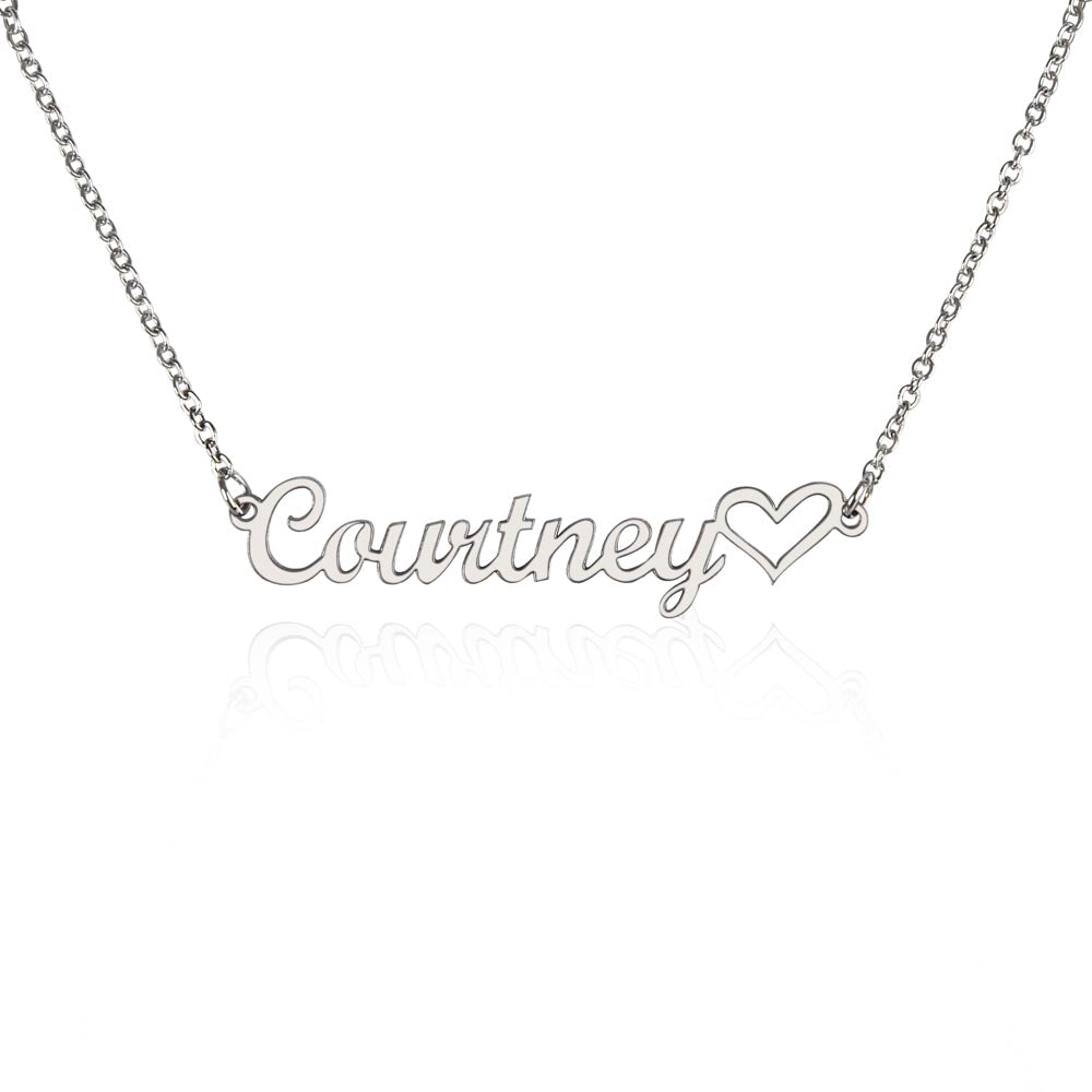 name necklace for her