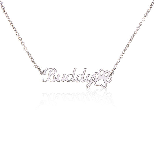 Personalized Pet Name Necklace