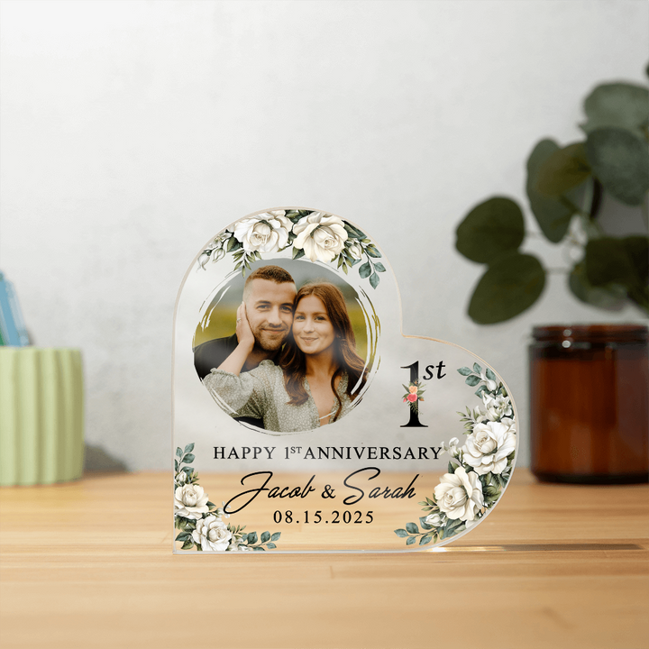 1st Anniversary Plaque