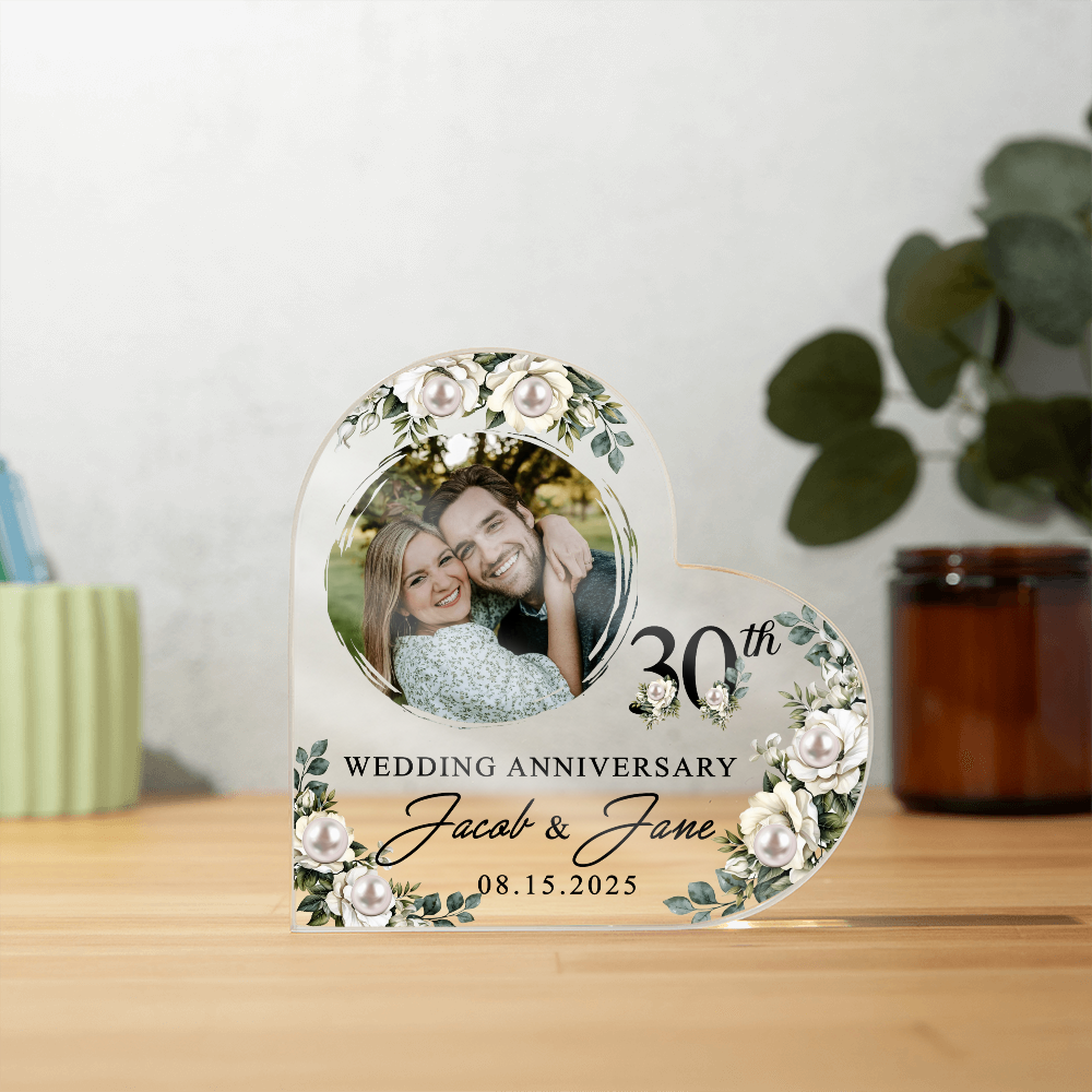 30th Anniversary Plaque