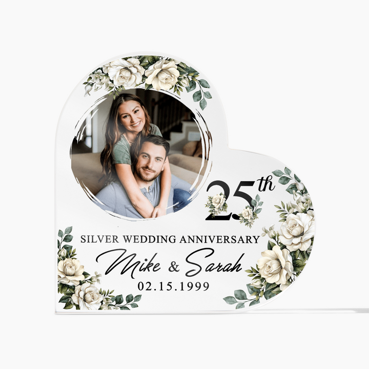 25th Anniversary Gift for Wife