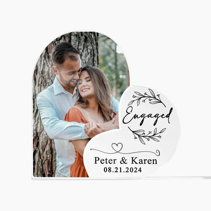 Personalized Engagement Gift for couple