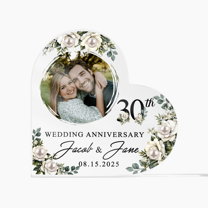 30th Anniversary Plaque