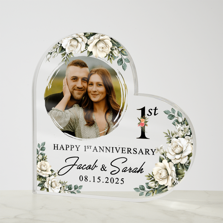 1st Anniversary Plaque