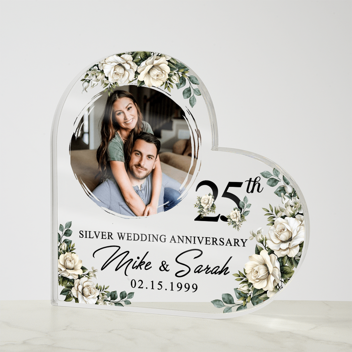25th Anniversary Gift for Wife