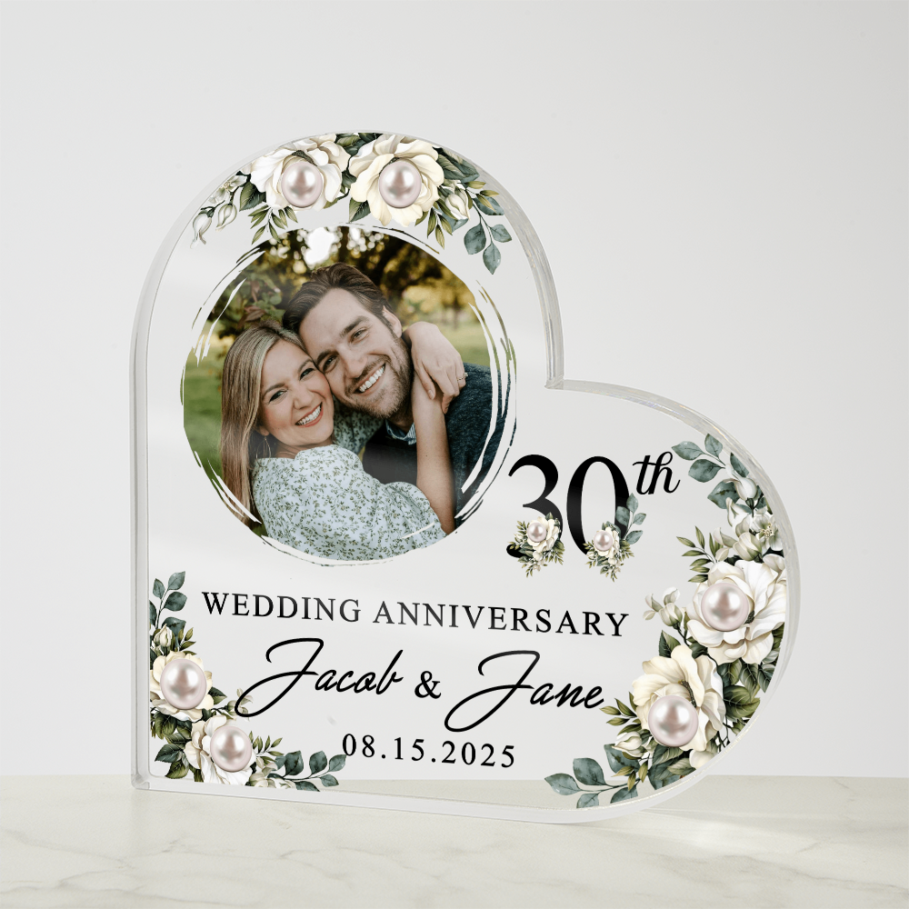 30th Anniversary Plaque
