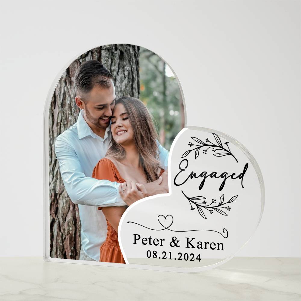 Personalized Engagement Gift for couple