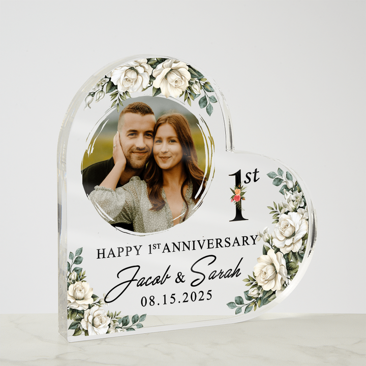 1st Anniversary Plaque