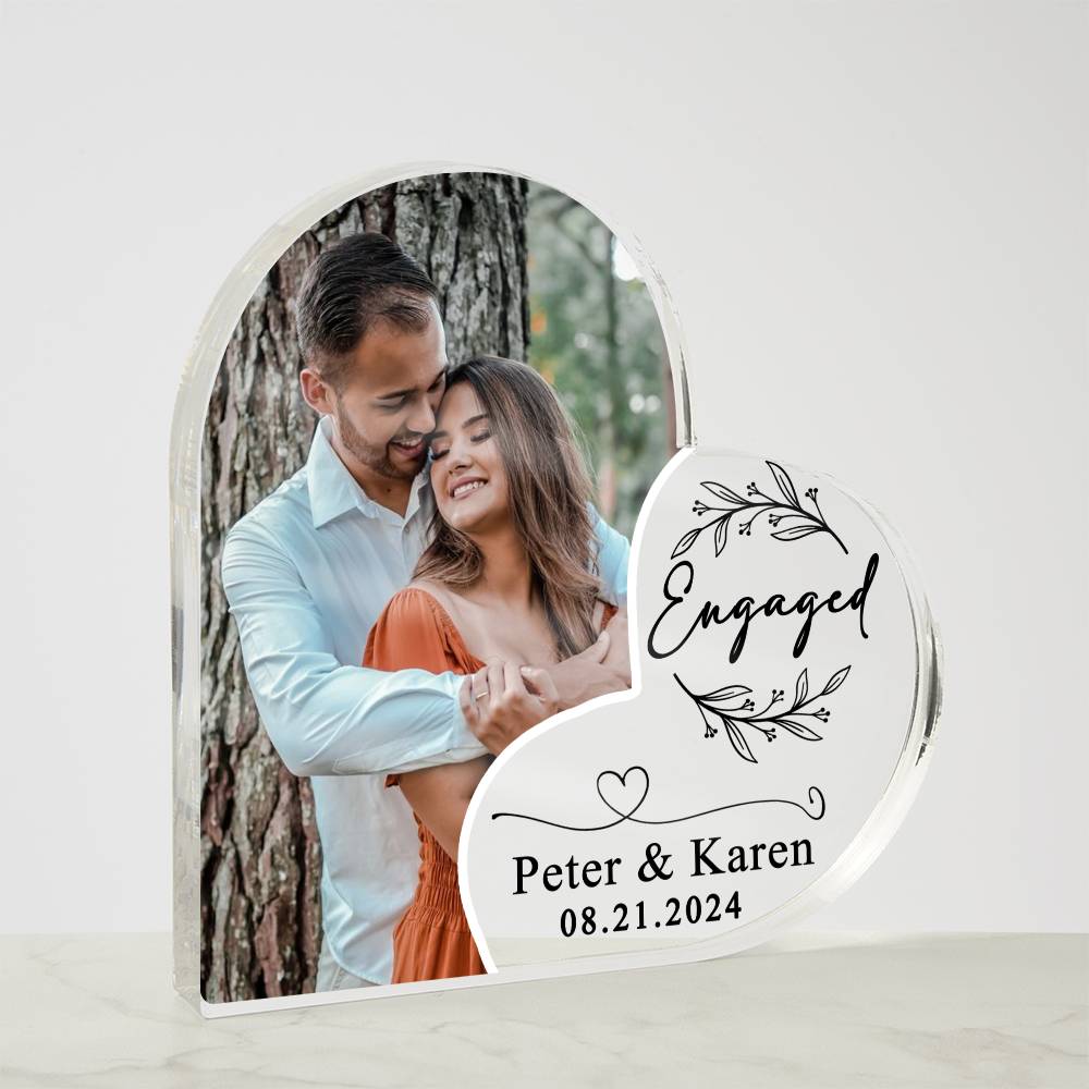 Personalized Engagement Gift for couple