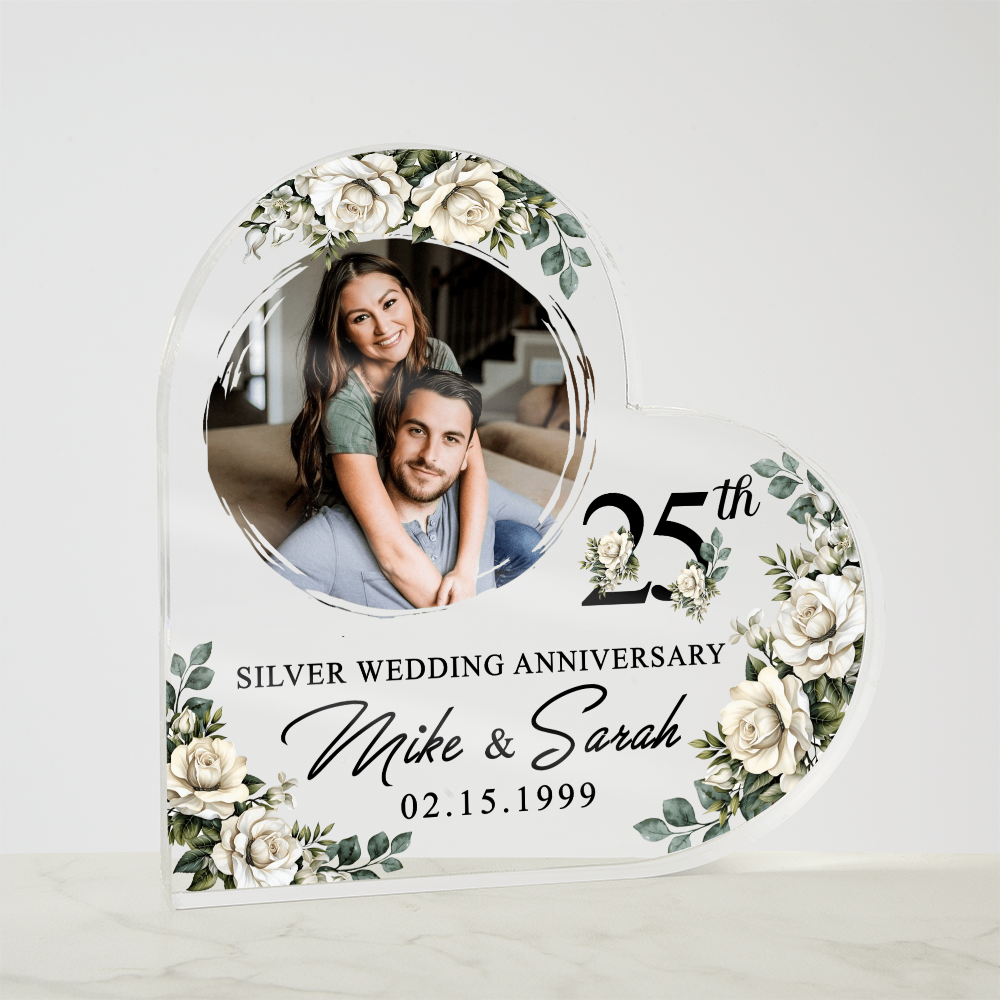 25th Anniversary Gift for Wife