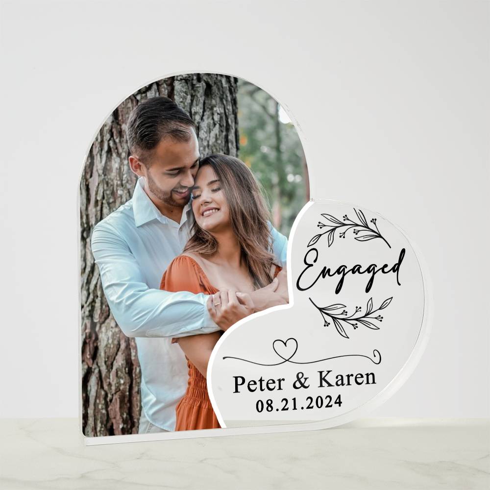 Personalized Engagement Gift for couple