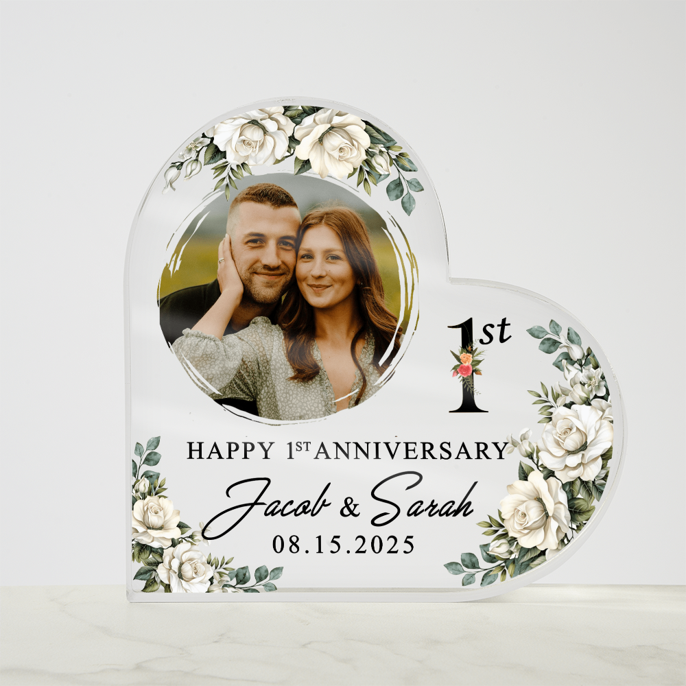1st Anniversary Plaque