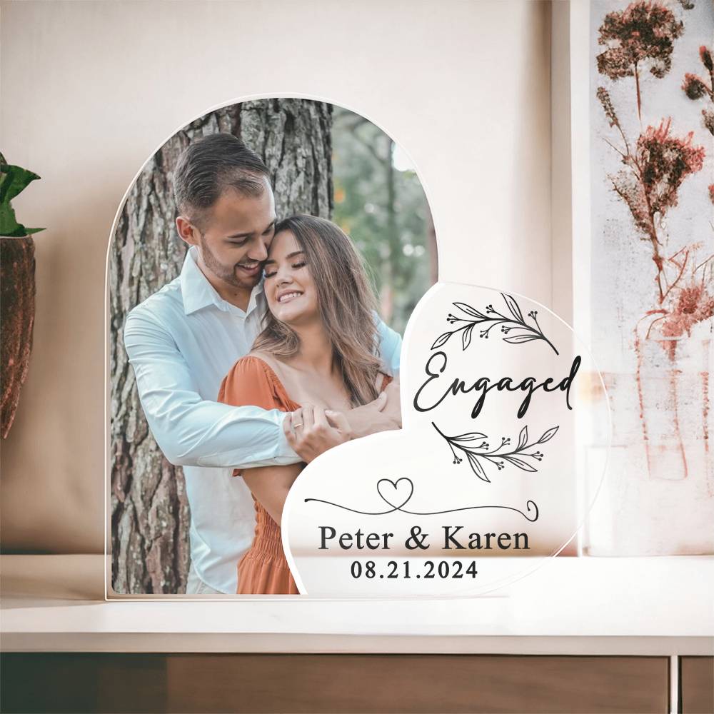 Personalized Engagement Gift for couple