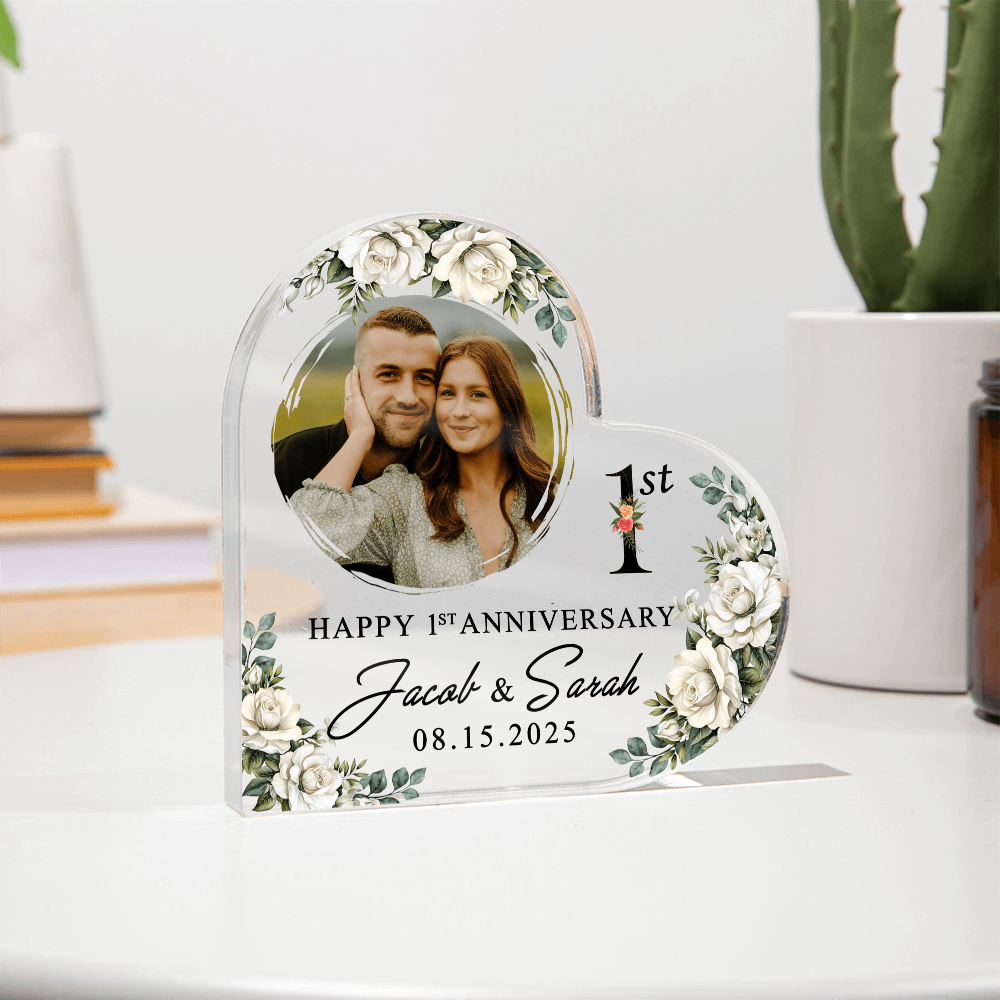 1st Anniversary Plaque