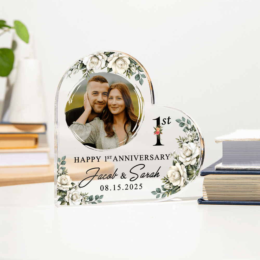 1st Anniversary Plaque