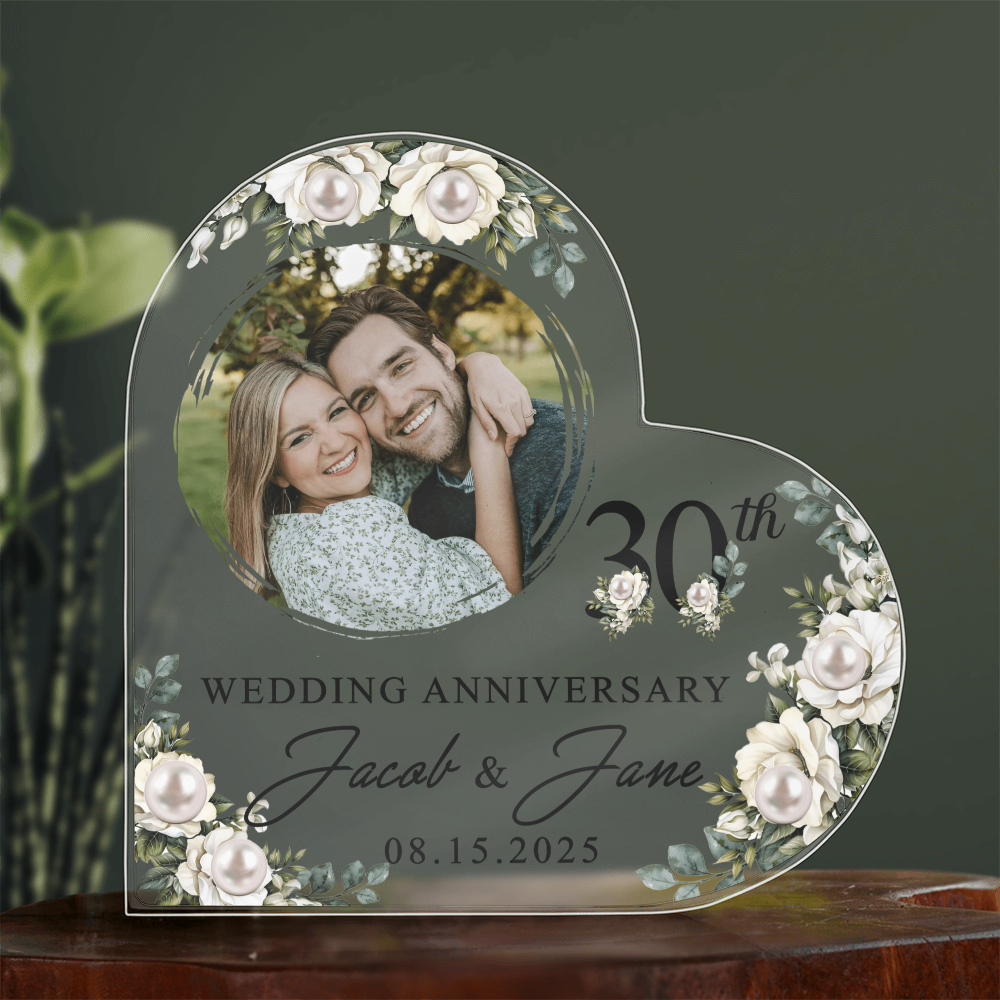 30th Anniversary Plaque