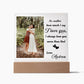 Mom I Will Always Love You Photo Keepsake