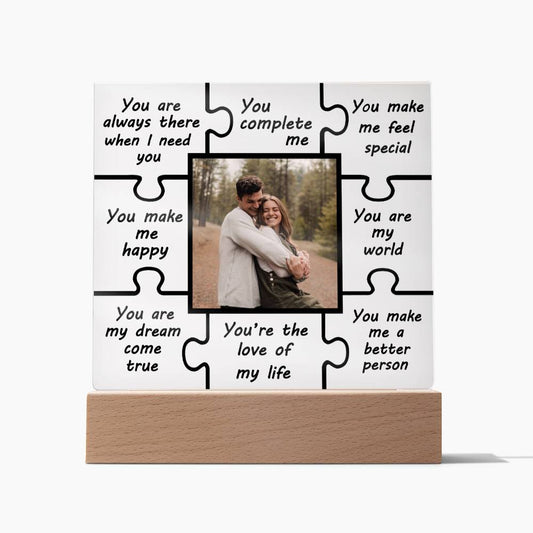 Reasons Why I love You  - Personalized  Acrylic Plaque