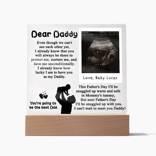 Personalized Plaque Gift for Daddy