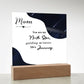 You Are My North Star - Acrylic Plaque Gift For Mom