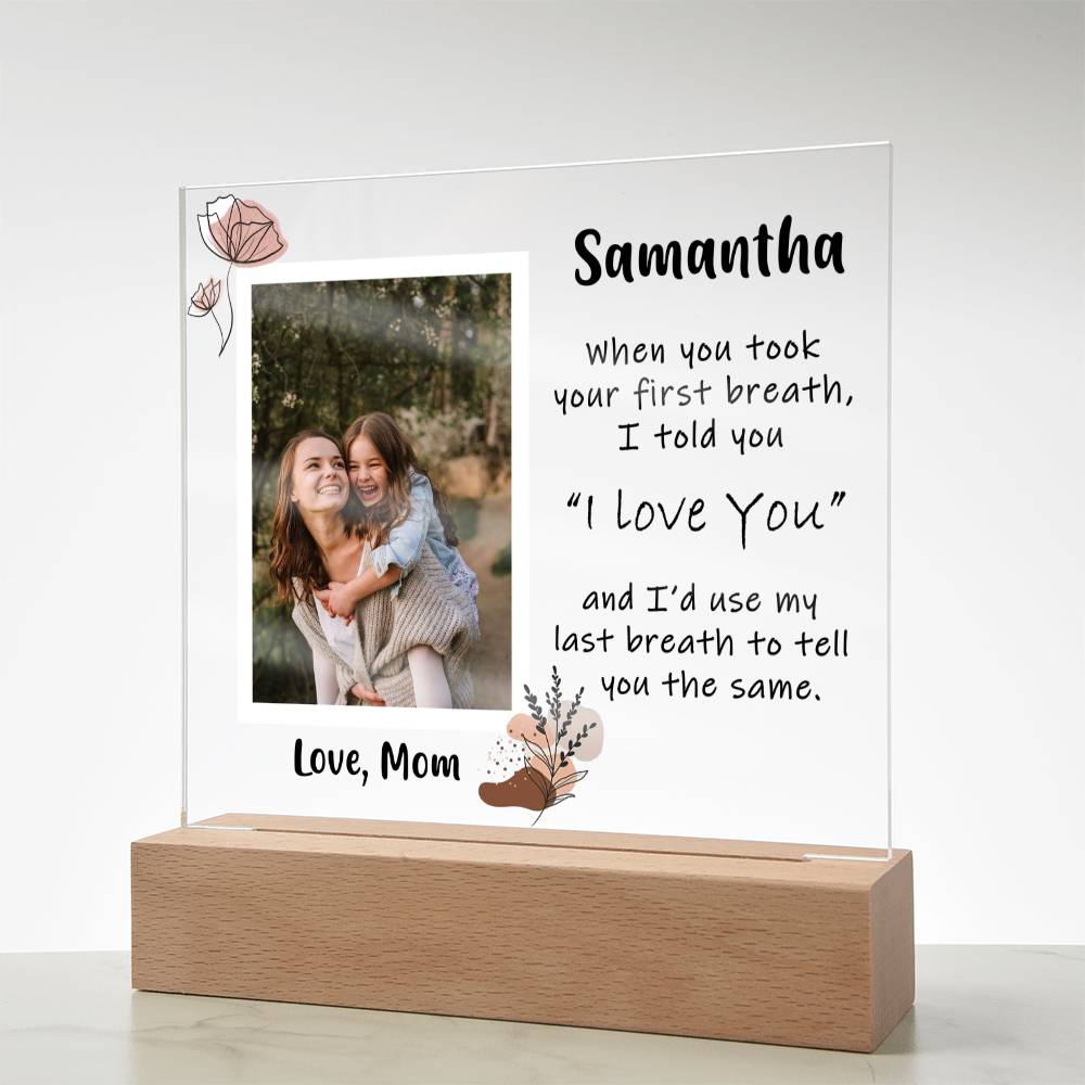 Mother's Greatest Love To Daughter