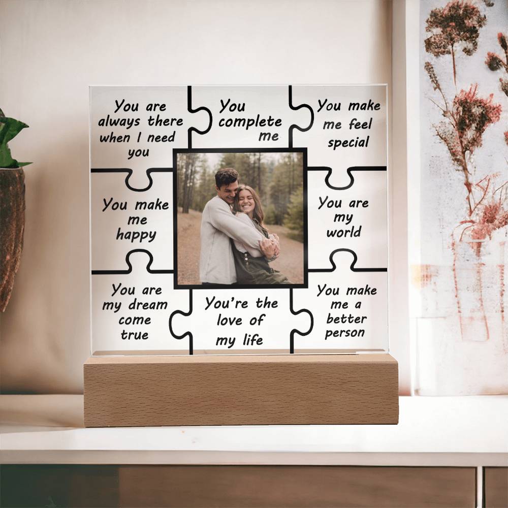 Reasons Why I love You  - Personalized  Acrylic Plaque