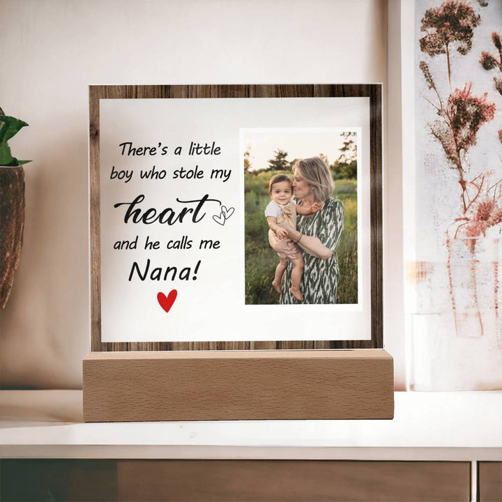 Little Boy Stole My Heart Nana Plaque