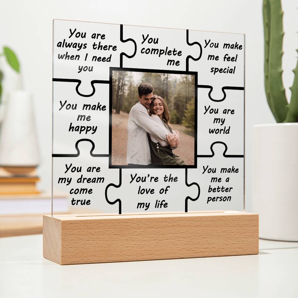 Reasons Why I love You  - Personalized  Acrylic Plaque