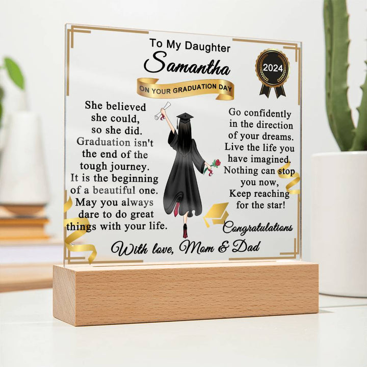 Gift For Daughter On Her Graduation Day