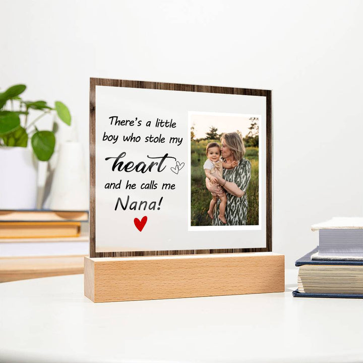 Little Boy Stole My Heart Nana Plaque