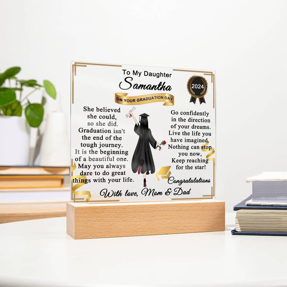 Gift For Daughter On Her Graduation Day