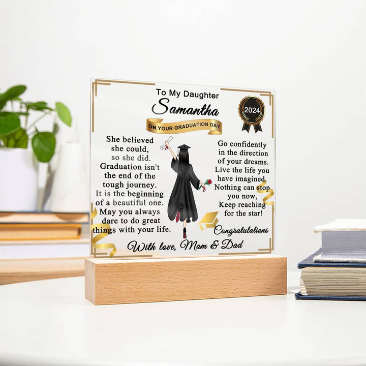 Gift For Daughter On Her Graduation Day