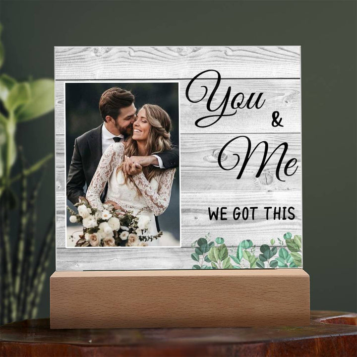 couple acrylic plaque