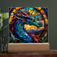 Dragon Faux Stained Glass