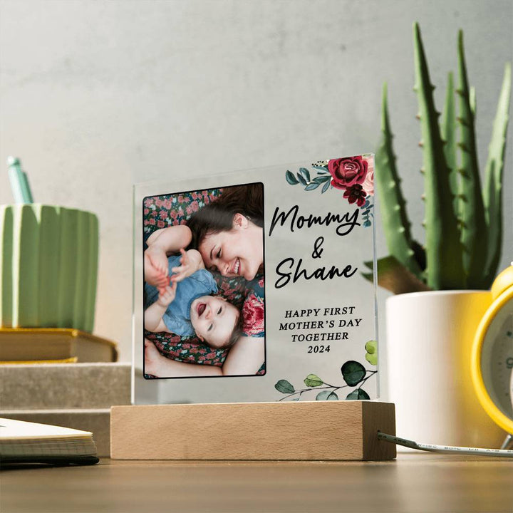 First Mother’s Day Together Personalized Photo Plaque