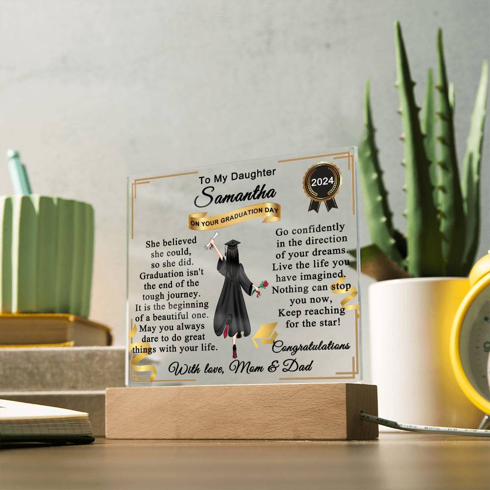 Gift For Daughter On Her Graduation Day